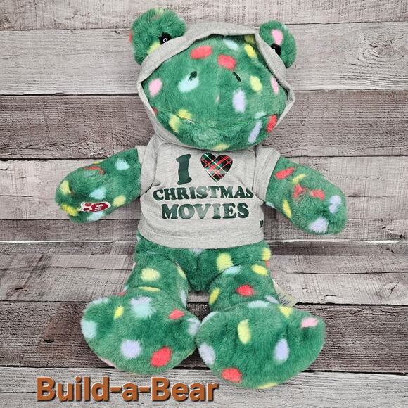 Build-A-Bear Other - Build-A-Bear Workshop BAB Christmas Frog Plush Stuffed Animal TEDDY BEAR Gift